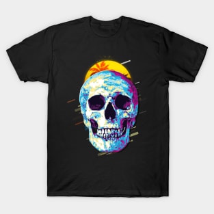 Skull retro80s T-Shirt